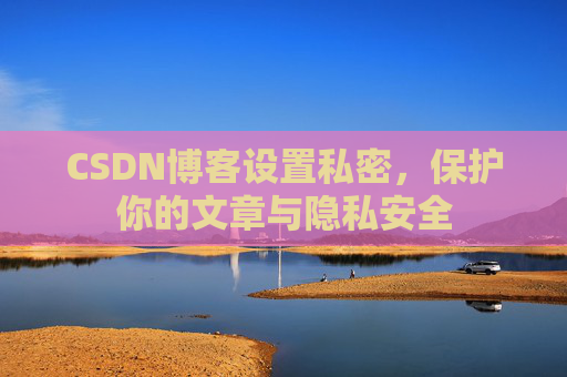 CSDN博客设置私密，保护你的文章与隐私安全